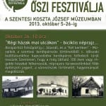 Régi házak mai utcákon felhívás.