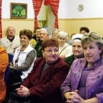 A II. sz. klub ebédlője teljesen megtelt.