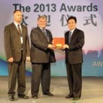 Livcom Awards 2013 külön ajándék átvétele.