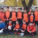 U16 és 19-es játékosok.