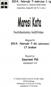 Kiállítás a Galériában.