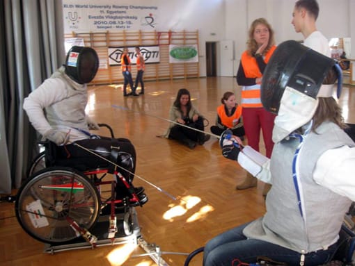 Regionális MERI Sportkóstolgató Szegeden a Hattyas sori egyetemi sportközpontban, 2013. október 19-én.