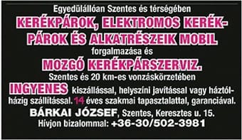 Kerékpárszervíz, télen is házhoz megyek.