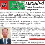 Lakossági fórum Vona Gáborral.