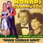 Vámosi-Zárai slágereivel köszöntik a hölgyeket.