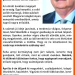 Legyen április 6. az egység ünnepe!