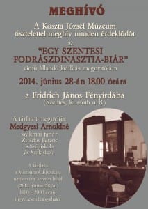 Új tárlat a fényirdában. 
