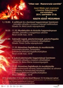 Szent Mihály napi rendezvény.
