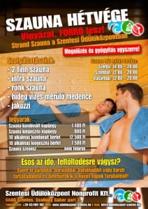 Szauna hétvége. 