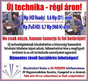 3V Vagyonvédelem újdonsága.