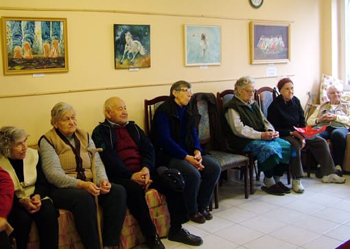 A klub közönsége.
