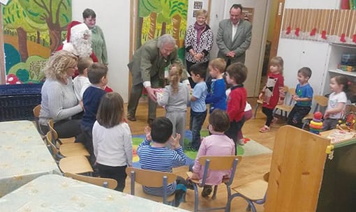 Az Apponyi téri ovisok játékokat kértek és kaptak.