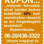 Kupon, amely az Egészségkuckóban váltható be.