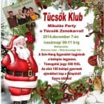 Tücsök klub Mikulás programja.