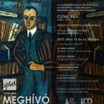 Meghívó a Czóbel Béla kiállításra.
