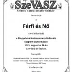 SzeVASZ - Megyeháza plakát kicsi.