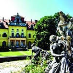 Nagymágocsi Károlyi kastély részlet. 