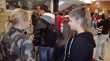 Egyre több lány érdeklődik a katonai pálya iránt.