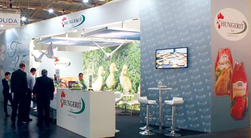 A stand részlete az ANUGÁN.