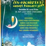 Zenével, tánccal elbúcsúzik az óév.