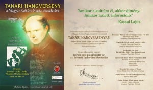 Tanári hangverseny.