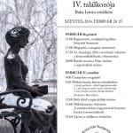 Versírók és versmondók találkozója.