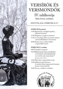 Versírók és versmondók találkozója.