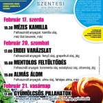 Újabb szaunaszeánszok a Szentesi Üdülőközpontban.