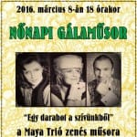 Nőnapi plakát.