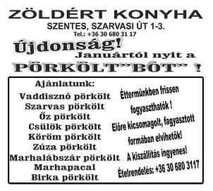 Pörköltek minden igényt kielégítő választéka.