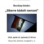 Bocskay István előadása.