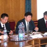 A kinai delegáció.