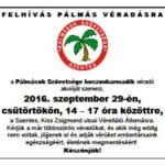 Ismét pálmás véradás. 
