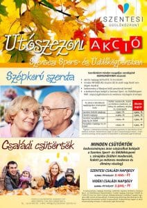 Utószezoni akció, szépkorú szerda.
