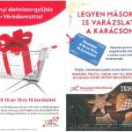 Karácsonyi élelmiszergyűjtés.