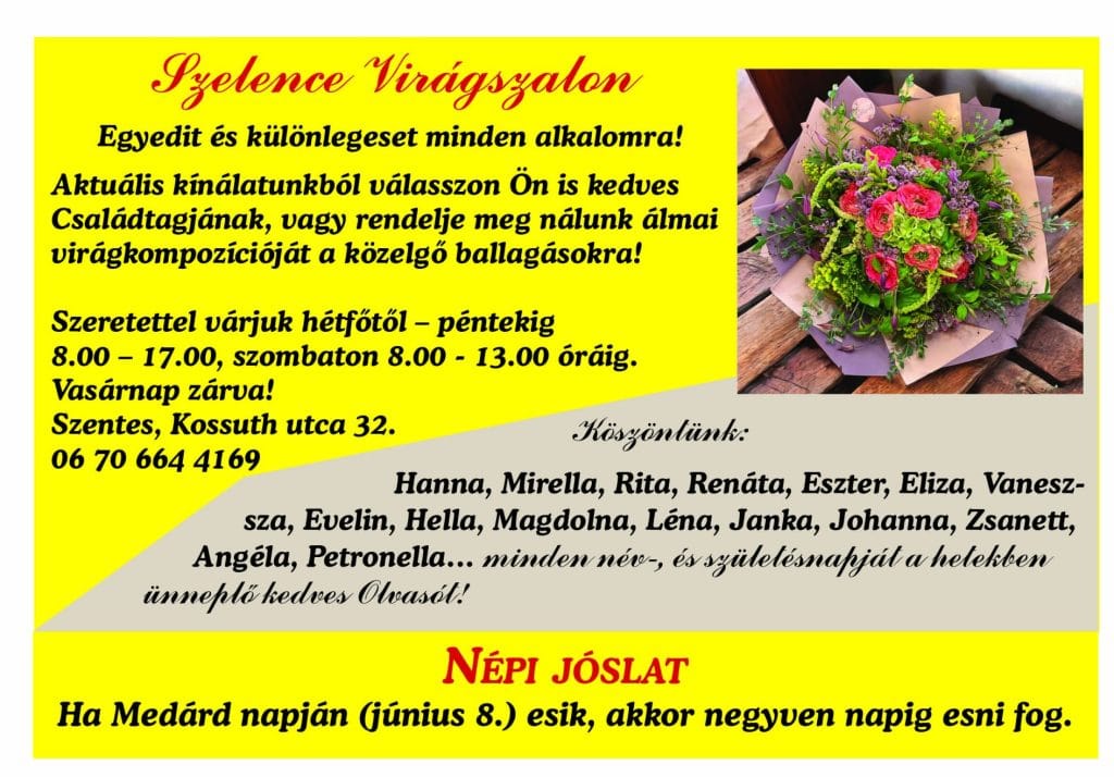 Ünnepeljen velünk!