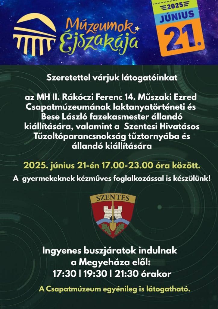 A Múzeumok éjszakáján, Szentesen