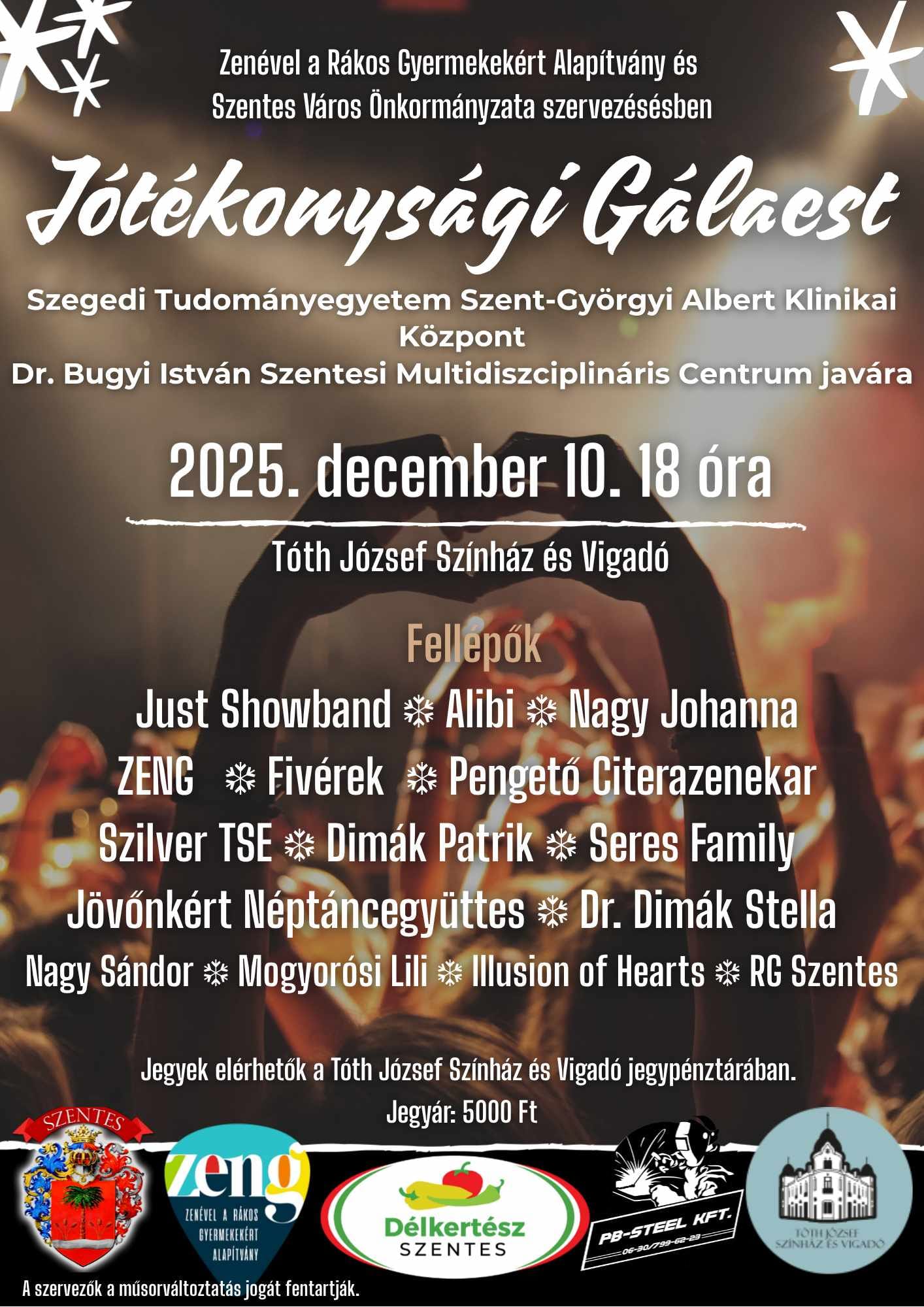 Jótékonysági felhívás