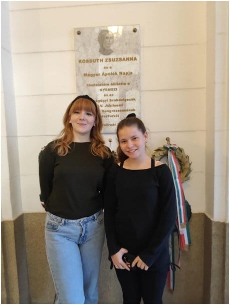 Nemzetközi versenyen a két Anna