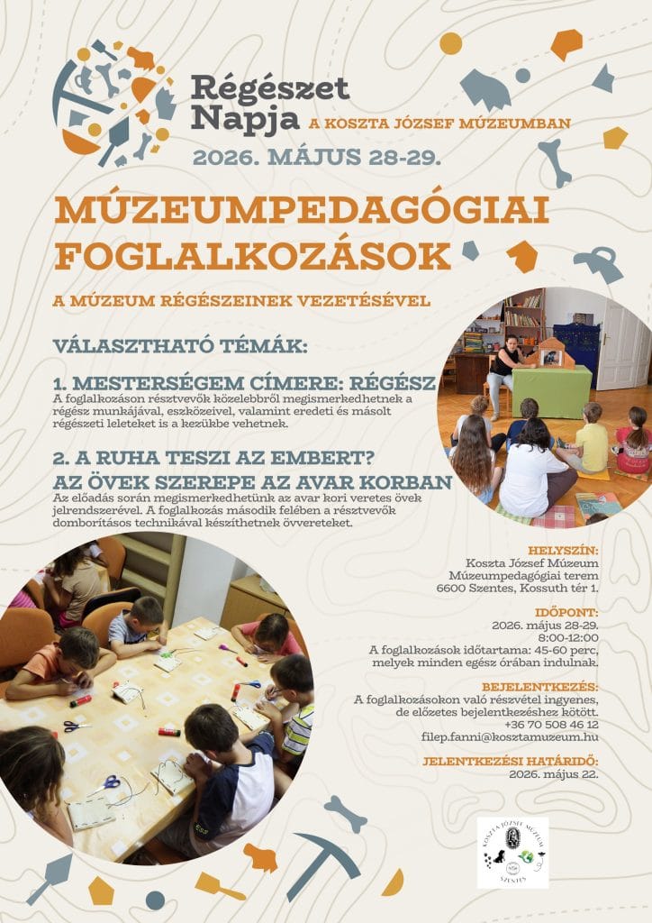 Múzeumi programok a Régészet Napja alkalmából