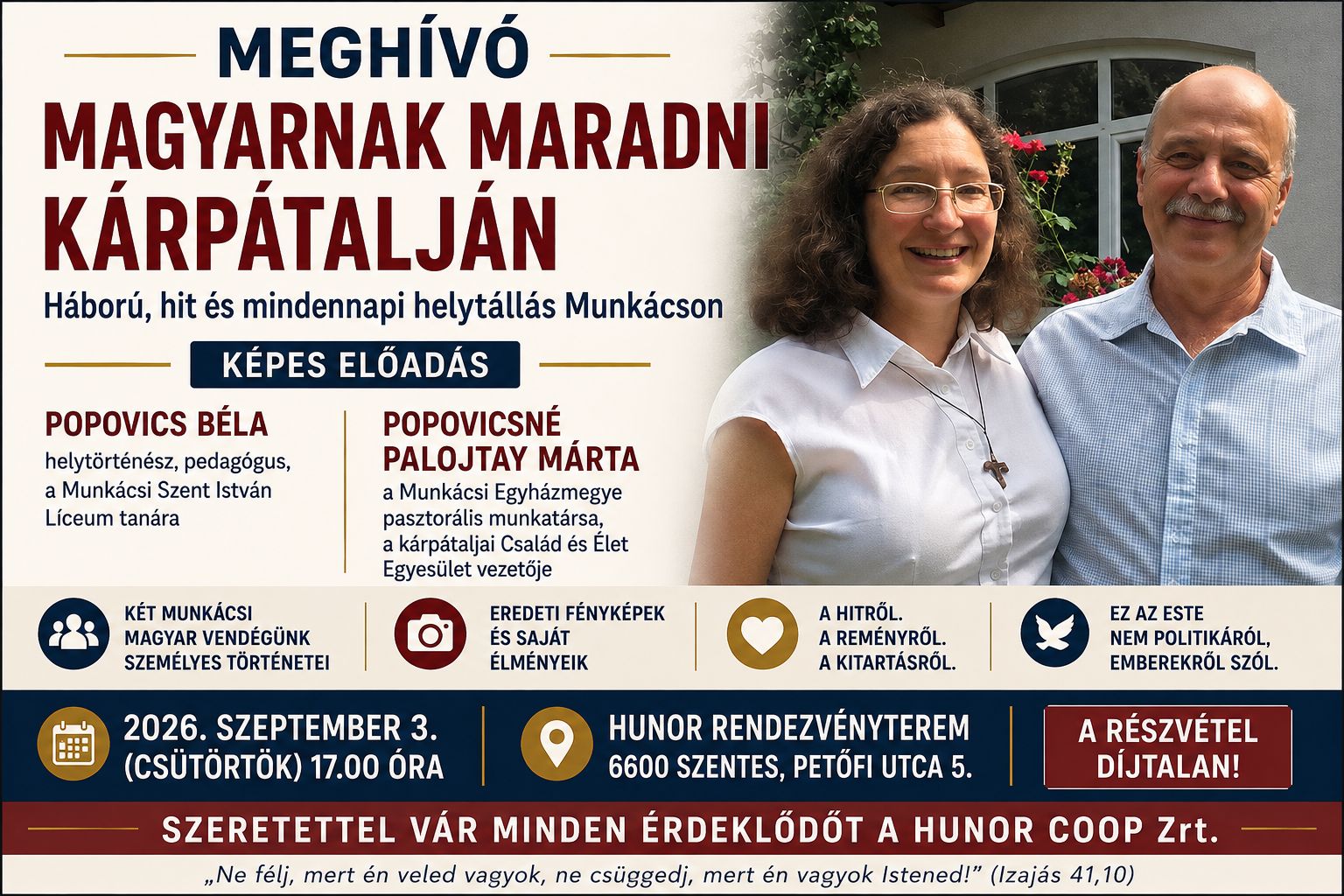 Hitről, reményről Kárpátaljáról…